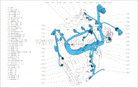 2020-2021年全新AX3电路图-4.3 发动机线束C10TD