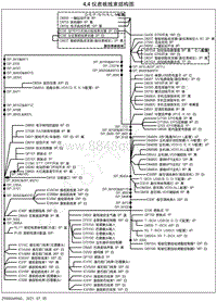 2020-2023年风神AX7电路图-4.24-仪表板线束（全新AX7马赫版）