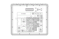 2021-2022奕炫电路图-发动机舱保险丝盒主