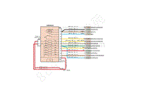 2021年东风风神EX1电路图-BIM单体电源保险丝板（前机舱保险丝盒）