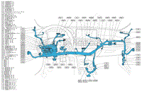 2021-2022奕炫电路图-4.14-仪表板线束 年型车 