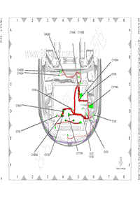 2013-2015年福特蒙迪欧电路图-151-1 部件位置图