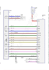 2013-2015年福特蒙迪欧电路图-124-1 电动后视镜