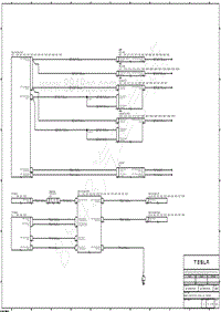 2019-2020 特斯拉Model 3 -车身控制器前部J3 Cables