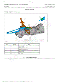 2015-2018年福特Ranger ICA-308-06B 手动变速器外部控制器 - 6速手动变速器 MT82