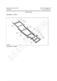 2015-2018年福特Ranger ICA-502-02 完整车架和车体安装