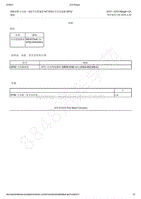 2015-2018年福特Ranger ICA-308-07B 分动箱 - 5速手动变速器 MT756速手动变速器 MT82