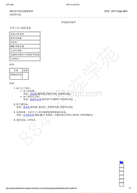 2016-2017年新翼虎维修手册-501-27 前端金属板维修