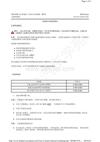 2015-2018年福克斯RS-6F15-变速器失速速度测试