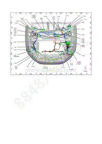 2022年福克斯电路图-151-部件位置图