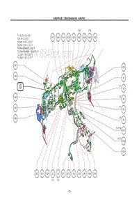 雷克萨斯ES系列-仪表板零件位置 A25A-FXS A25B-FXS LHDHV-P1