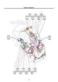 雷克萨斯ES系列-车身线束和线束 A25A-FKS RHDG-W1