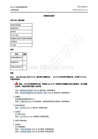 2022年福特全新探险者Explorer-501-30 尾部金属板维修