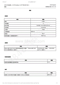 2018年新探险者Explorer-3.5 升 EcoBoost-规格