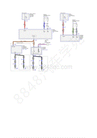 2021年福特Transit Connect电路图-090   转向信号_停车_危险灯