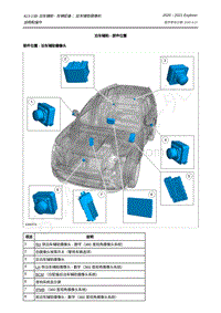 2020-2021年新探险者Explorer-413-13B 泊车辅助 - 车辆配备 驻车辅助摄像机