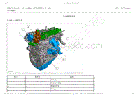 2015-2016年憾路者Everest-2.0升 EcoBoost-发动机组件视图