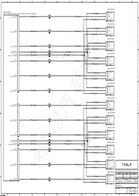2020-2022年特斯拉Model 3电路图-超声波