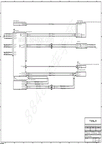 2020-2022年特斯拉Model 3电路图-驾驶员辅助