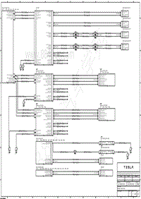 2021-2022年特斯拉Model 3电路图-制动器控制装置