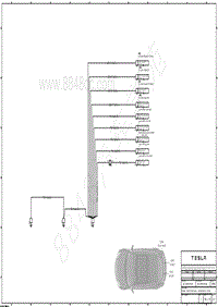 2020-2022年特斯拉Model 3电路图-配电 接地系统