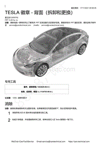 2021-2022年特斯拉MODEL3-1205 - 徽章和电影