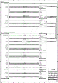 2021年特斯拉Model 3电路图-车身控制器s Dashboard