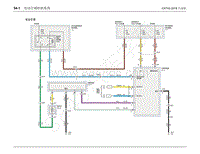 2018-2019年领界Territory Gasoline电路图-54电动空调控制系统