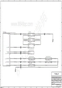 2021-2022年特斯拉Model 3电路图-中控台