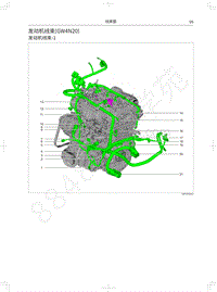 2022年长城哈弗大狗电路图-发动机线束 GW4N20 