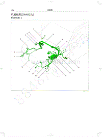 2022年长城哈弗大狗电路图-机舱线束 GW4B15L 