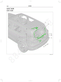 2022年长城哈弗大狗电路图-后背门线束