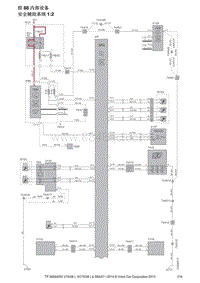 2014沃尔沃XC70和V70电路图-组88内部设备