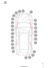 2014年沃尔沃XC90电路图-接地