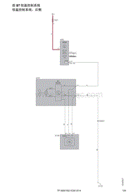 2014年沃尔沃XC90电路图-组87恒温控制系统