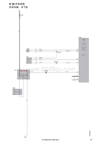2014年沃尔沃XC90电路图-组26冷却系统