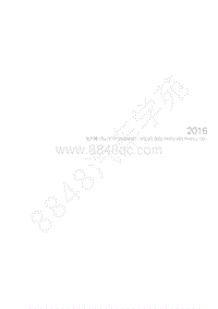 2016沃尔沃V60和S60电路图-目录1