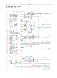 2017-2019年风骏5电路图-发动机控制系统 4G69 