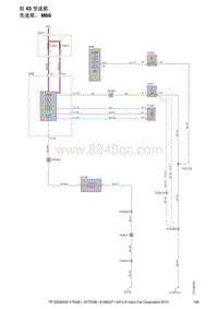 2014年沃尔沃S80电路图-组43变速箱