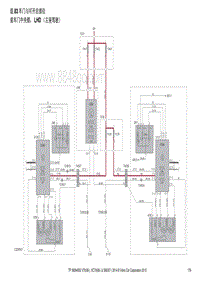 2014年沃尔沃S80电路图-组83车门与可开启部位