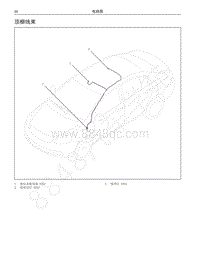 2018年长城C30EV电路图-顶棚线束