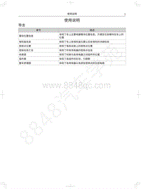 2018-2020年风骏7国五电路图-使用说明