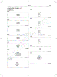 2021年长城风骏7电路图-发动机线束 GW4D20M 