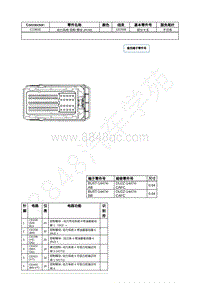 2021年福特野马Mustang电路图-C1381E 动力系统 控制 模块 PCM 