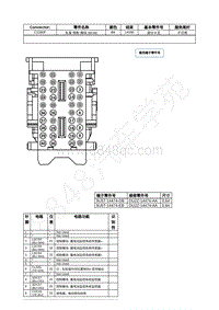 2021年福特野马Mustang电路图-C2280F 车身 控制 模块 BCM 