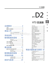 2022年风行T5马赫版-D2VT3变速器 T5L 12.28完成 
