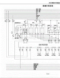 2013年东风风行景逸XL LV电路图-36.11-玻璃升降系统