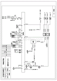 东风风行CM5J-CNG电路图-8 空调系统