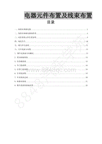 2014款景逸BH5A维修手册-35.电器元件布置及线束布置