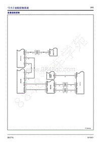 2019年风行T5L电路图-13.9.2 巡航控制系统 